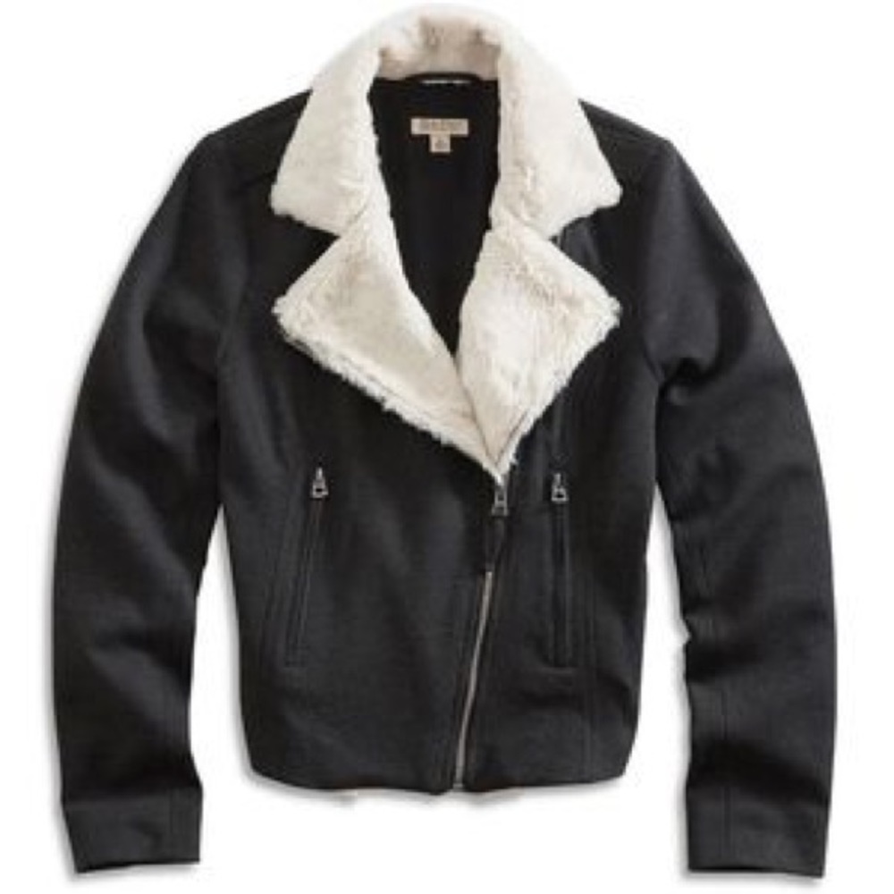 Lucky Brand fur lined jacket!